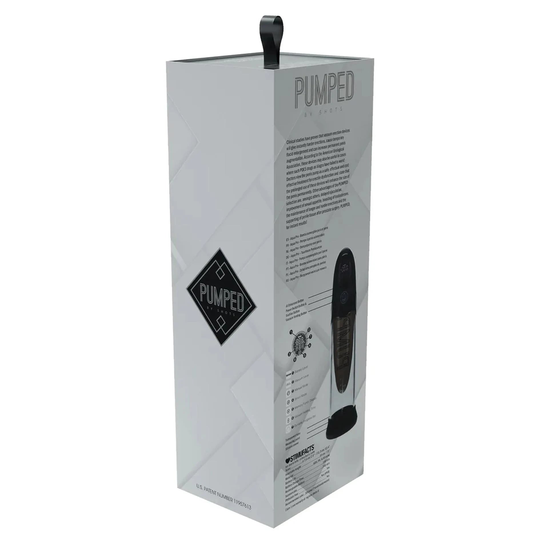 Aqua-Pro - Pompe submersible automatique - Alimentée par l'IA - Noire