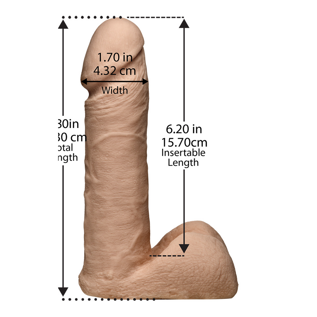 ULTRASKYN Harnais et gode - 7 / 18 cm