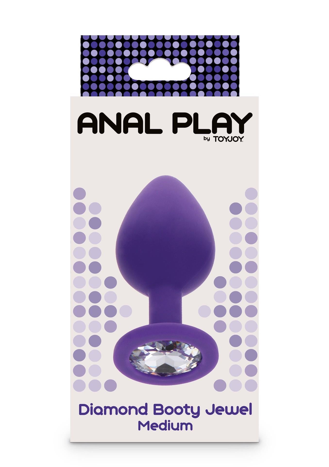 Diamond Booty Jewel Medium Purple