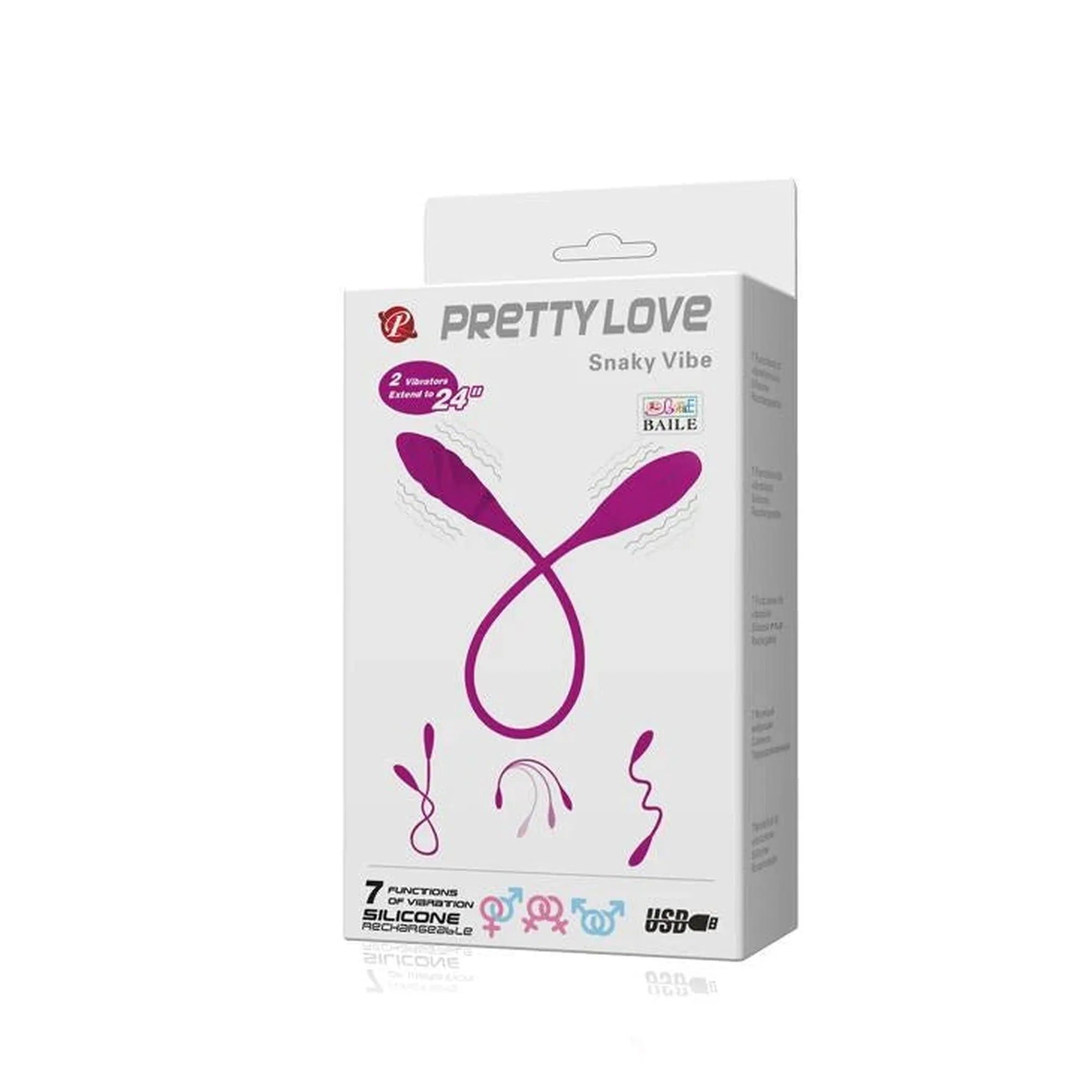 PRETTY LOVE - Snaky Vibe 7 FONCTIONS USB