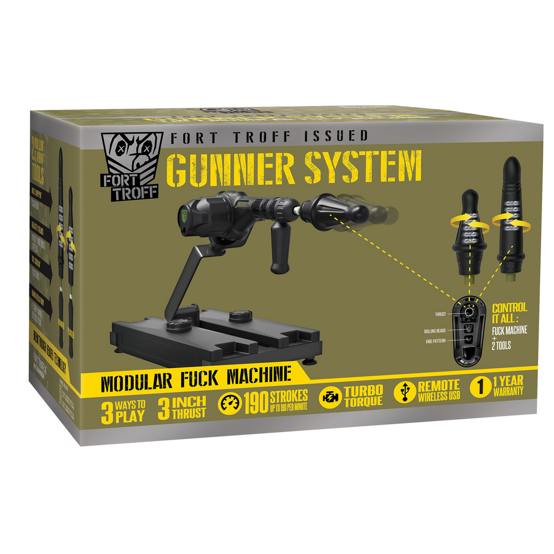 Gunner System - Machine à foutre modulaire 3-en-1