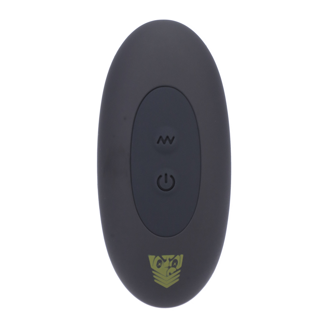 Rev Cock Throbber - Anneau pénien vibrant - Large - Noir