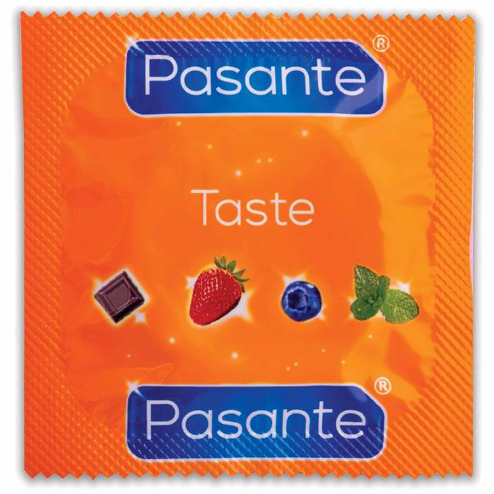 Préservatifs Pasante Blueberry Blast en vrac 144 pièces