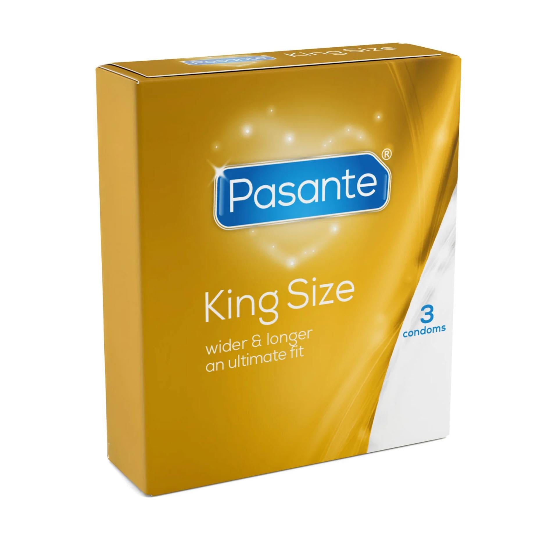 Préservatifs Pasante King Size 3 unités