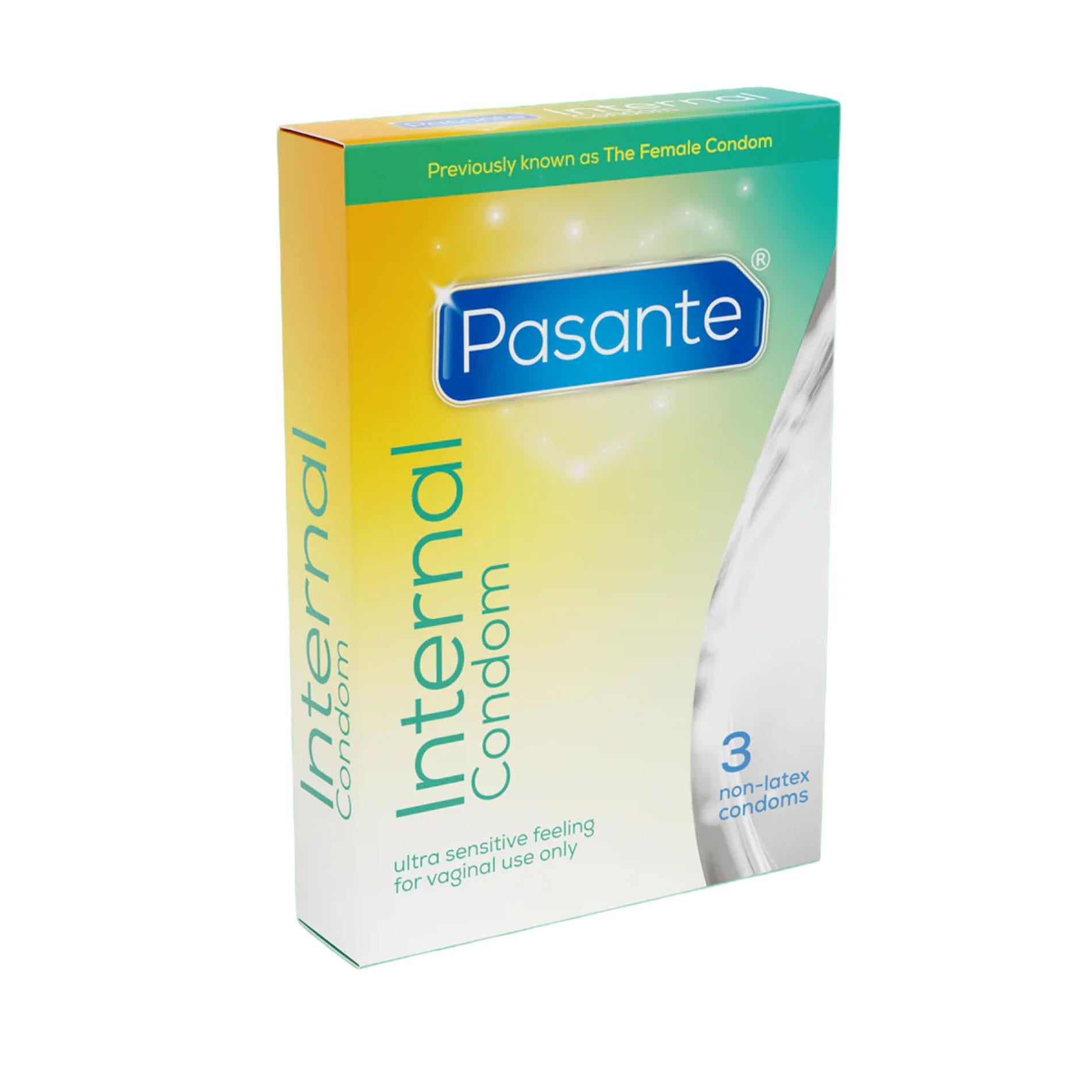Préservatifs internes Pasante 3 pcs