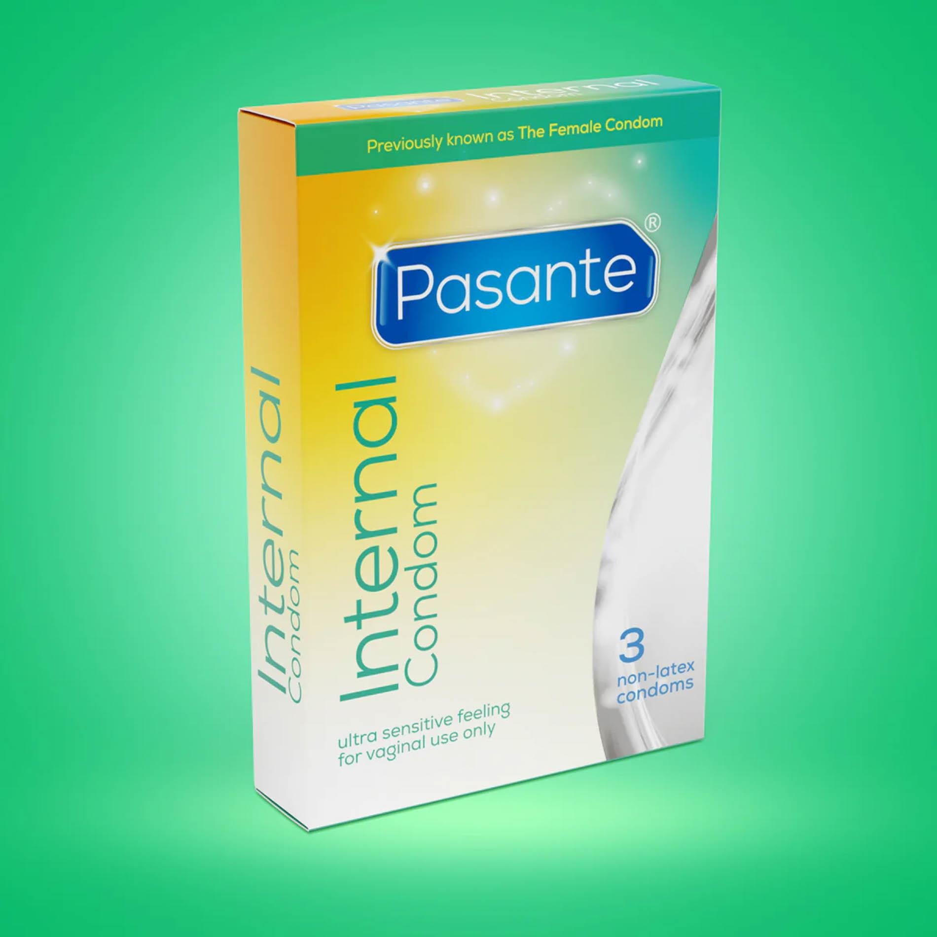 Préservatifs internes Pasante 3 pcs