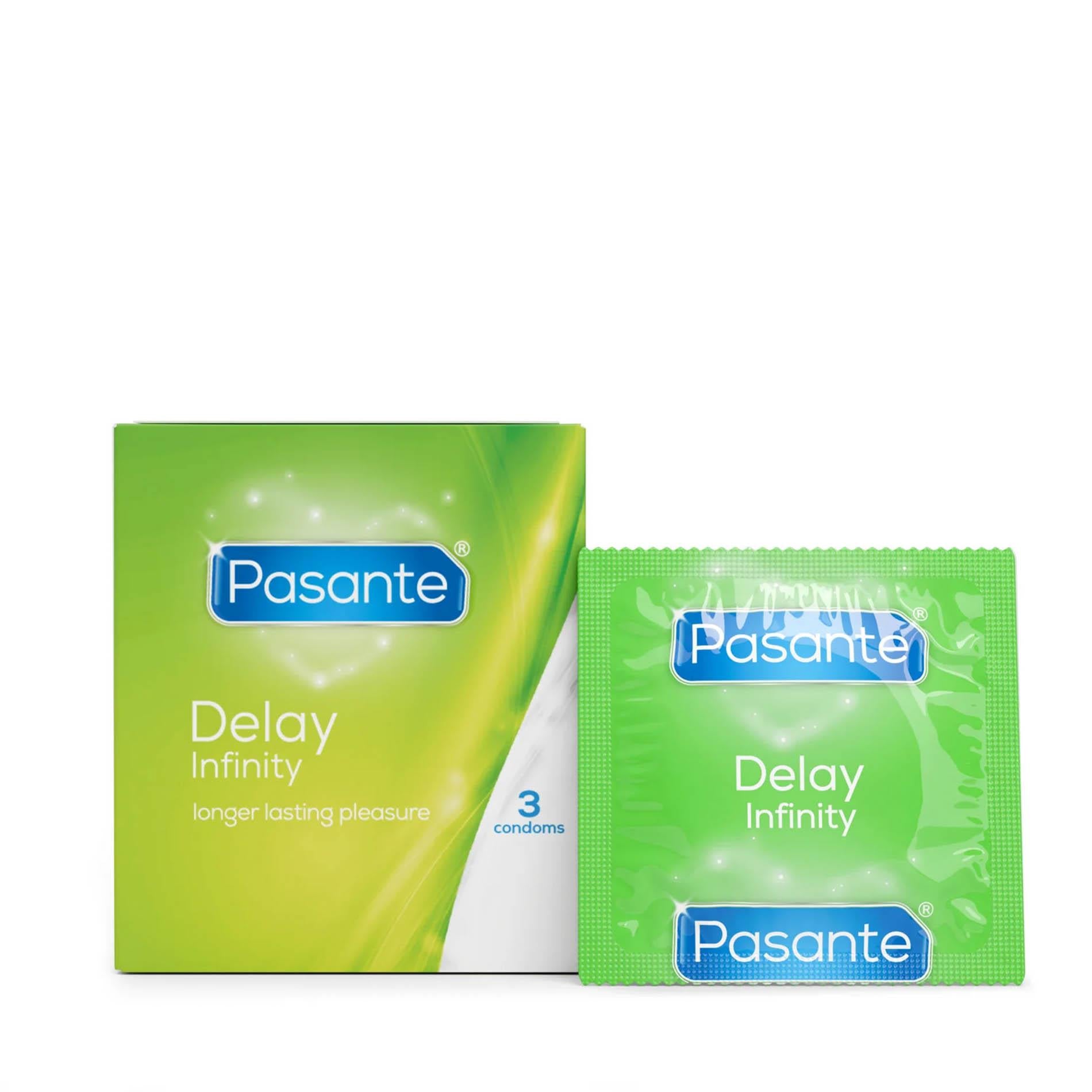 Préservatifs Pasante Delay/Infinity 3 p.