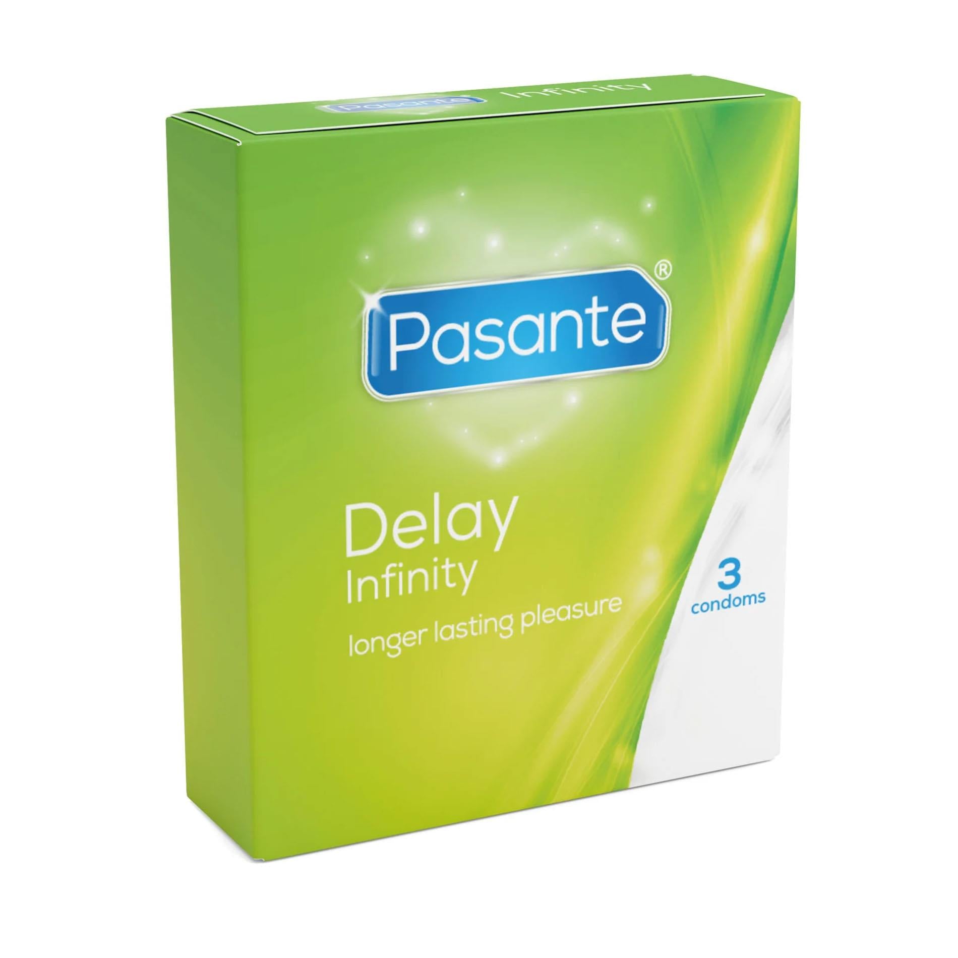 Préservatifs Pasante Delay/Infinity 3 p.