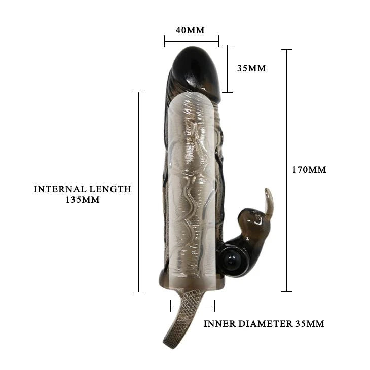 BAILE - BRAVE MAN SMOKE 5.91" MULTI-SPEED vibration