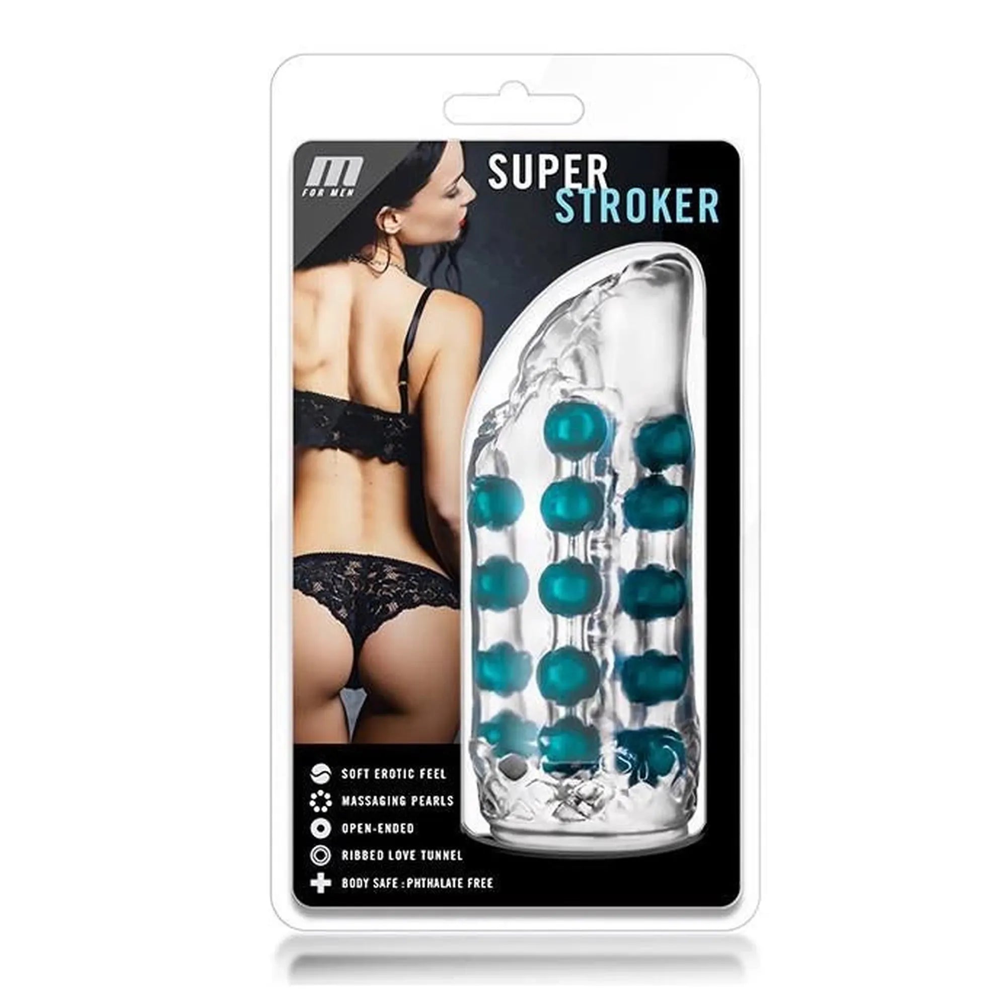 M FOR MEN SUPERSTROKER TRANSPARENT