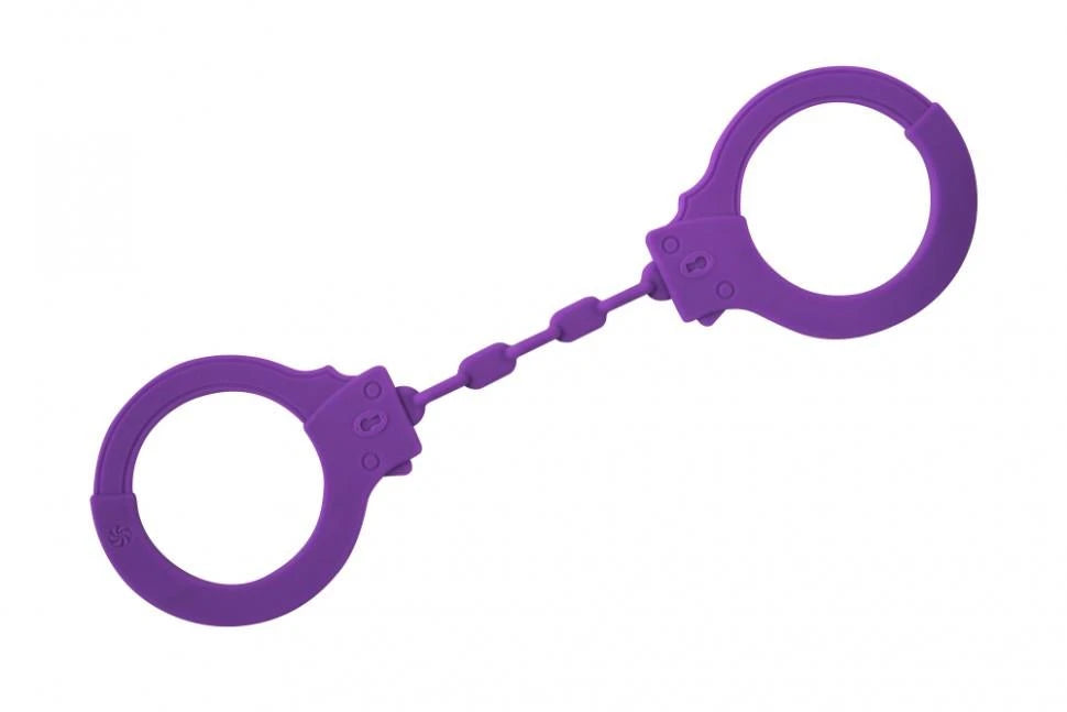 Handcuffs-Silicone Leggings Party Hard Limitation Purple