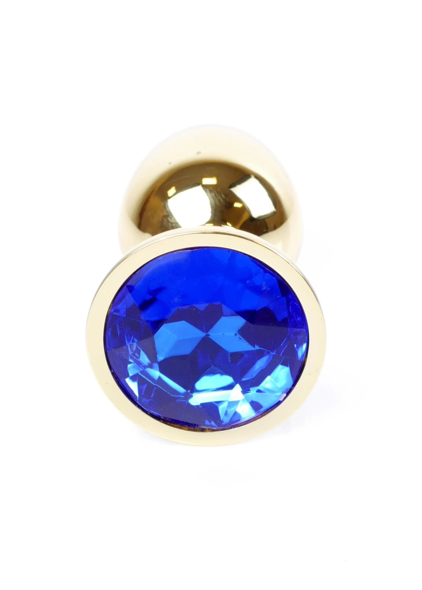 MyLove Toys - Bijoux Gold PLUG - Bleu Foncé