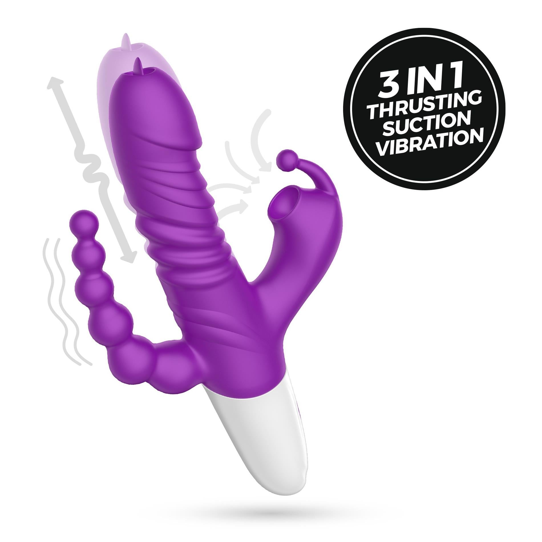 VIBRATEUR TOUT-EN-UN CRUSHIOUS WRANGLER