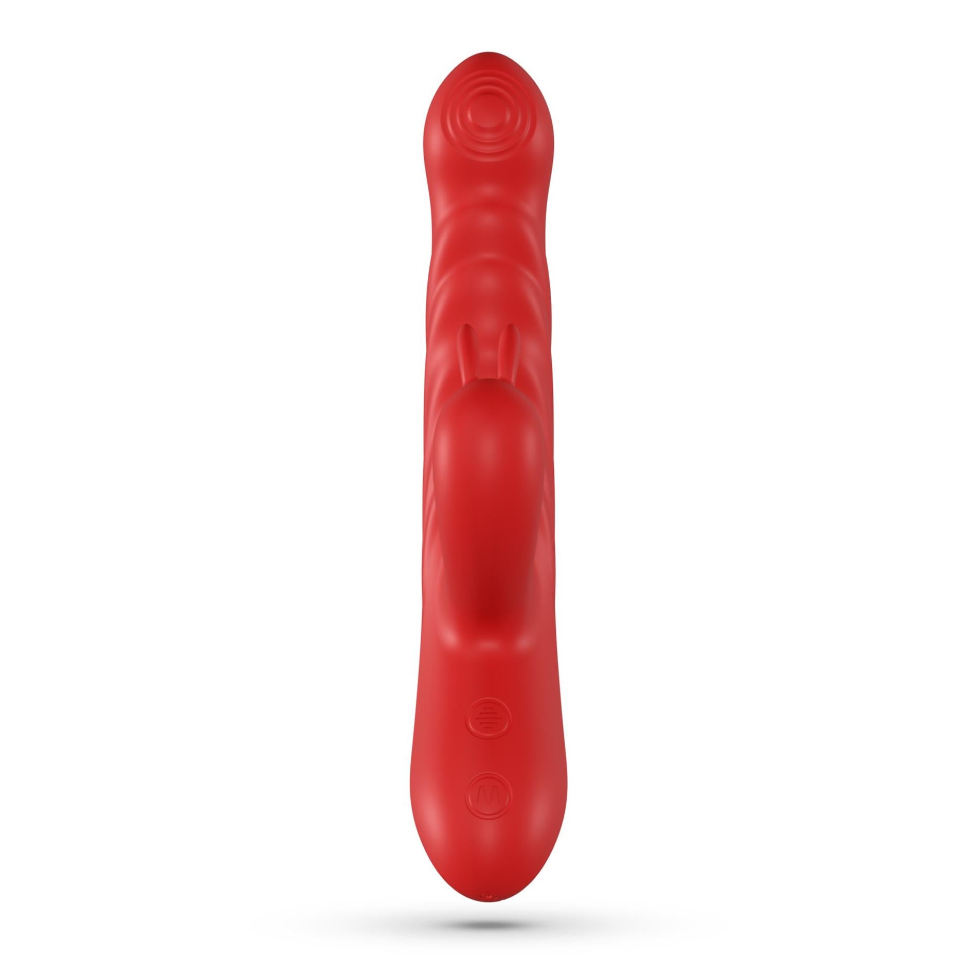 Lapin - Thrusting Rabbit Vibrator - Red