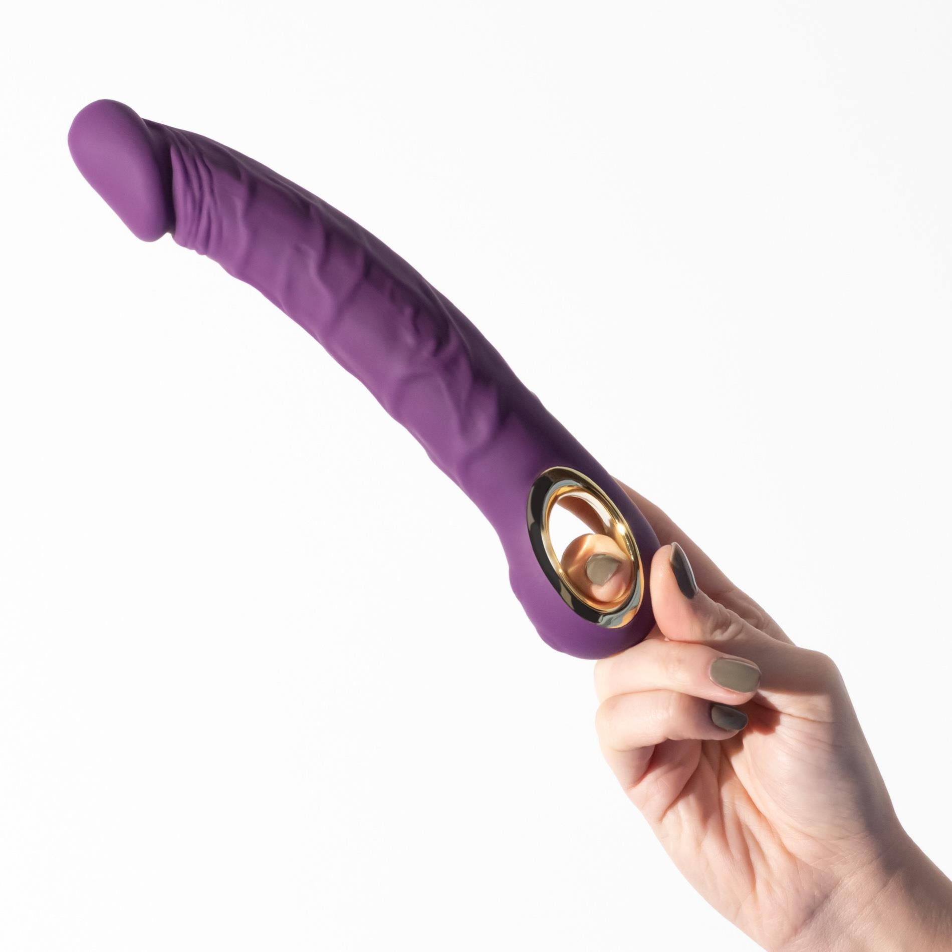 CRUSHIOUS MAGNUS BEND FLEXIBLE VIBRATOR PURPLE