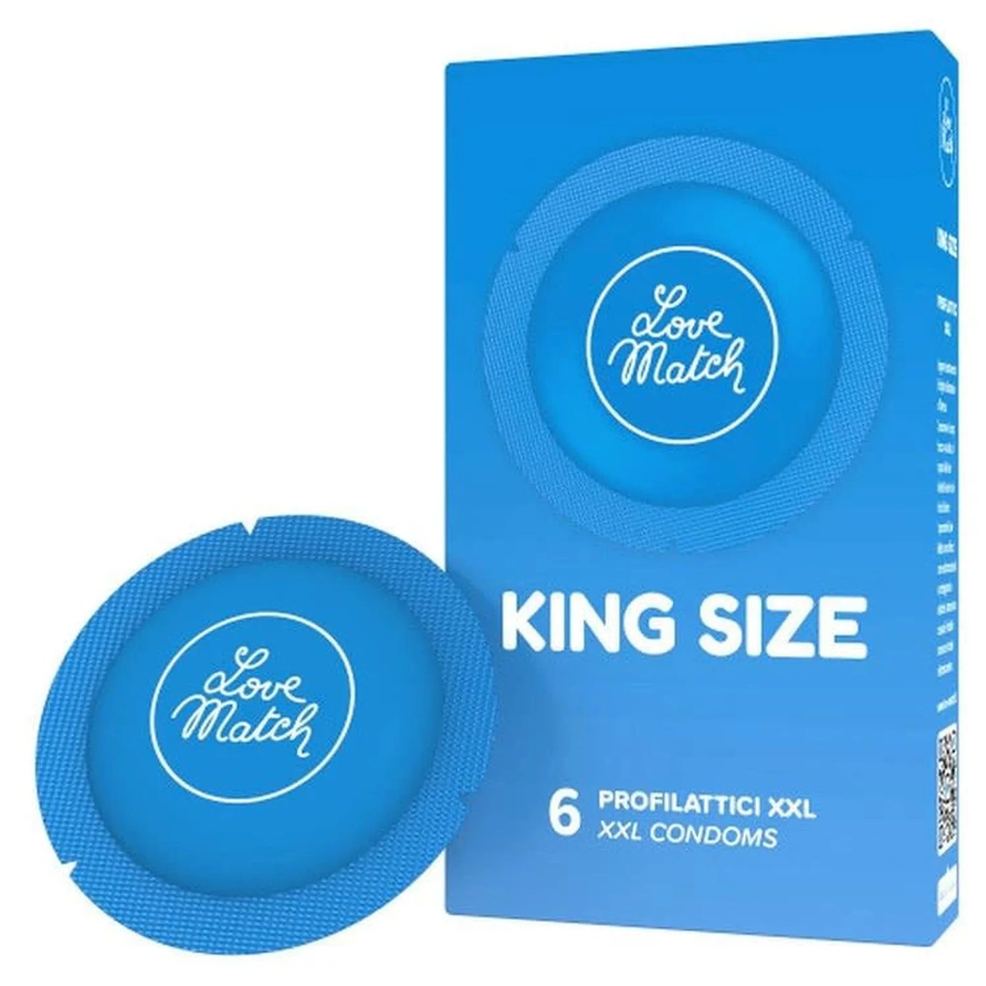 King Size - Condoms - 2.4 / 60 mm - 6 Pieces