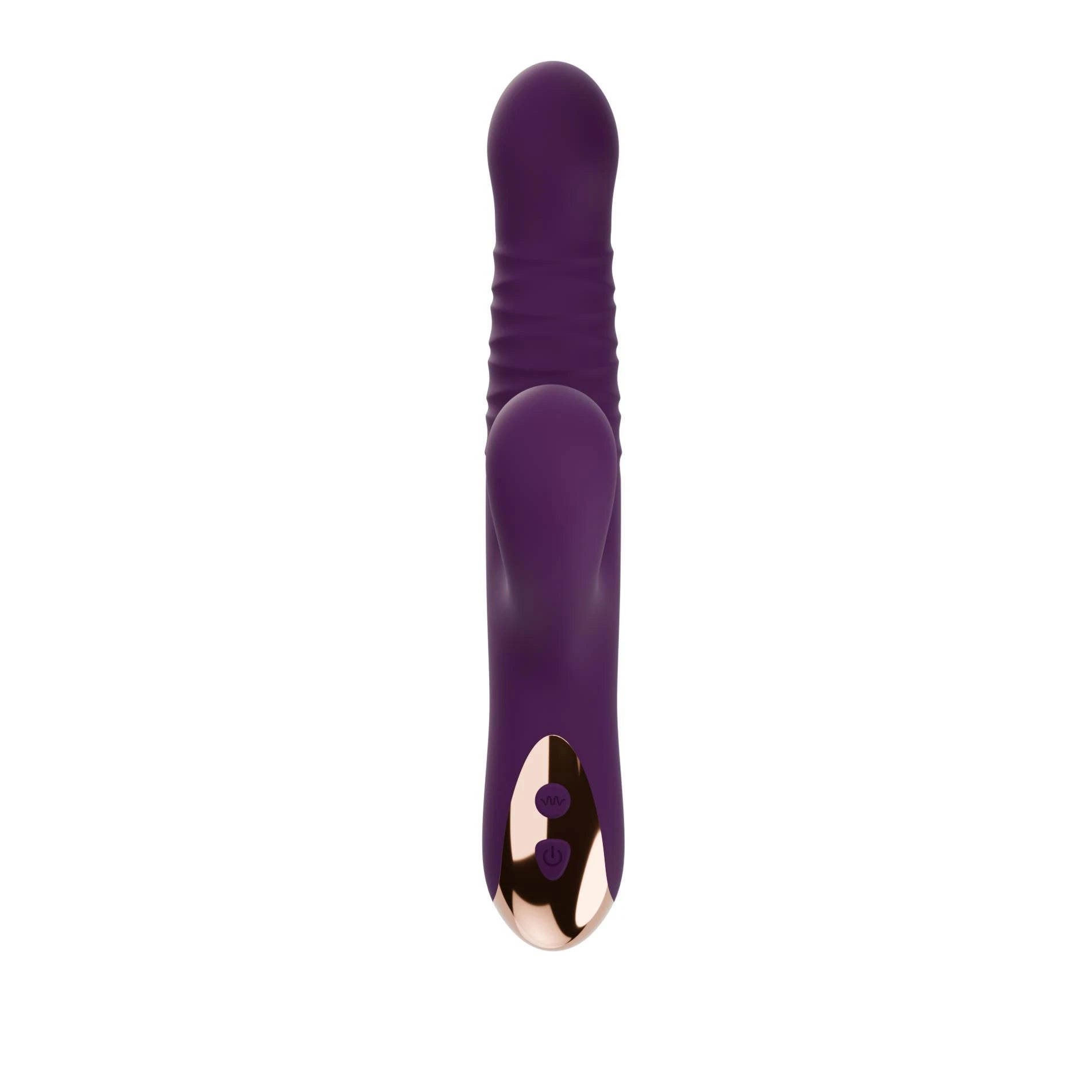 Masseur G-spot à succion et poussée Luna