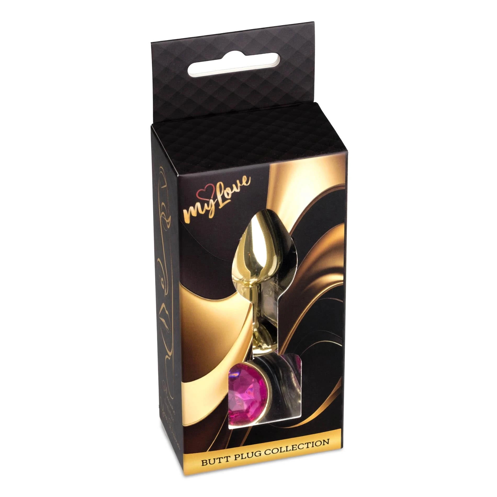 MyLove Toys - Jewellery Gold PLUG - Pink