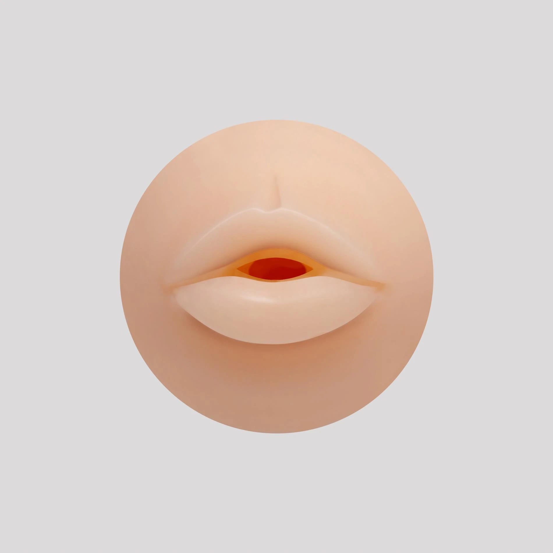 Ezy Egg - Masturbator Egg - Mouth - Red