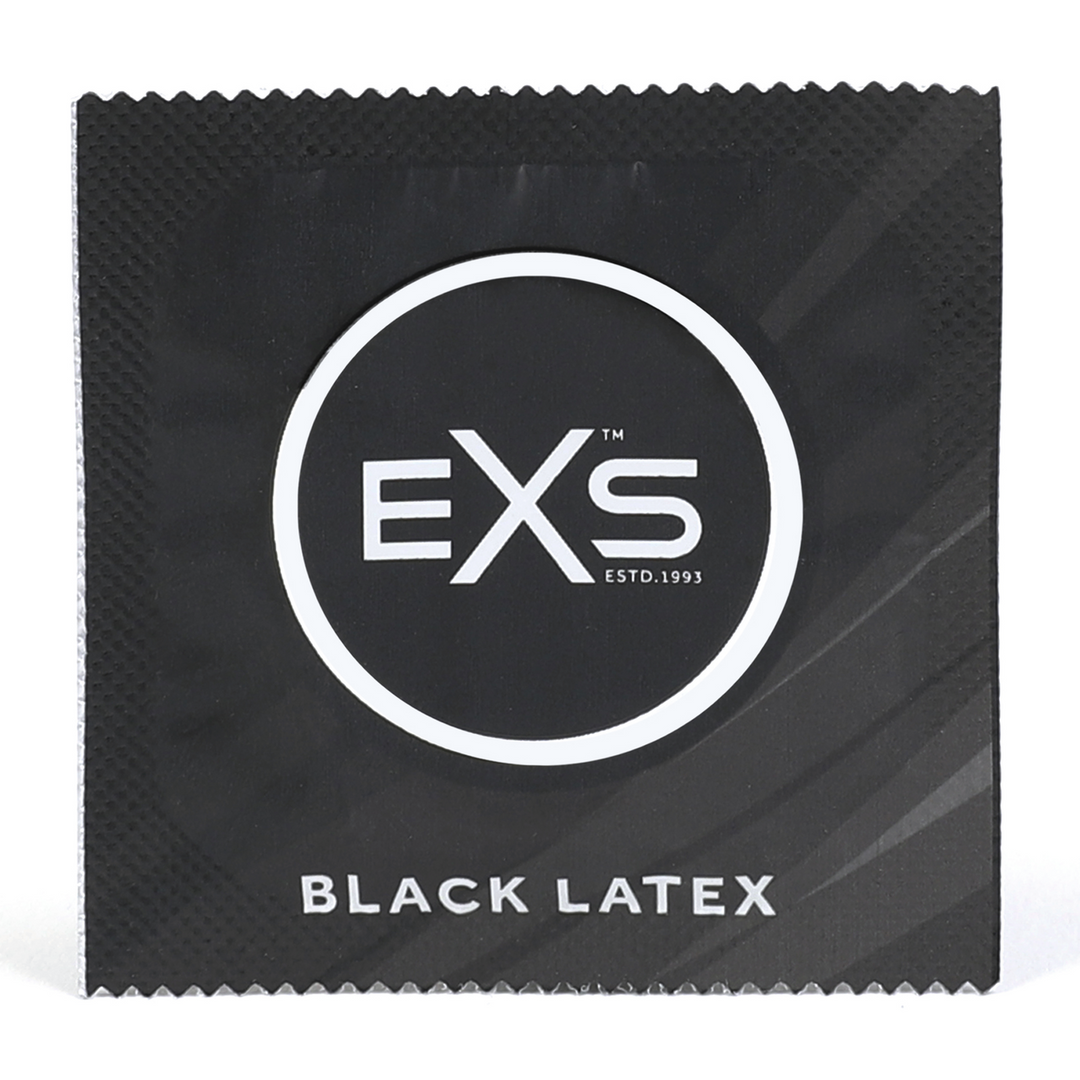 EXS Black Latex - Préservatifs - 12 Pièces