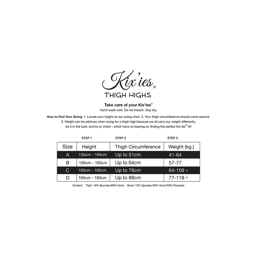 Kimmie - Mi-cuisse - B - Noir