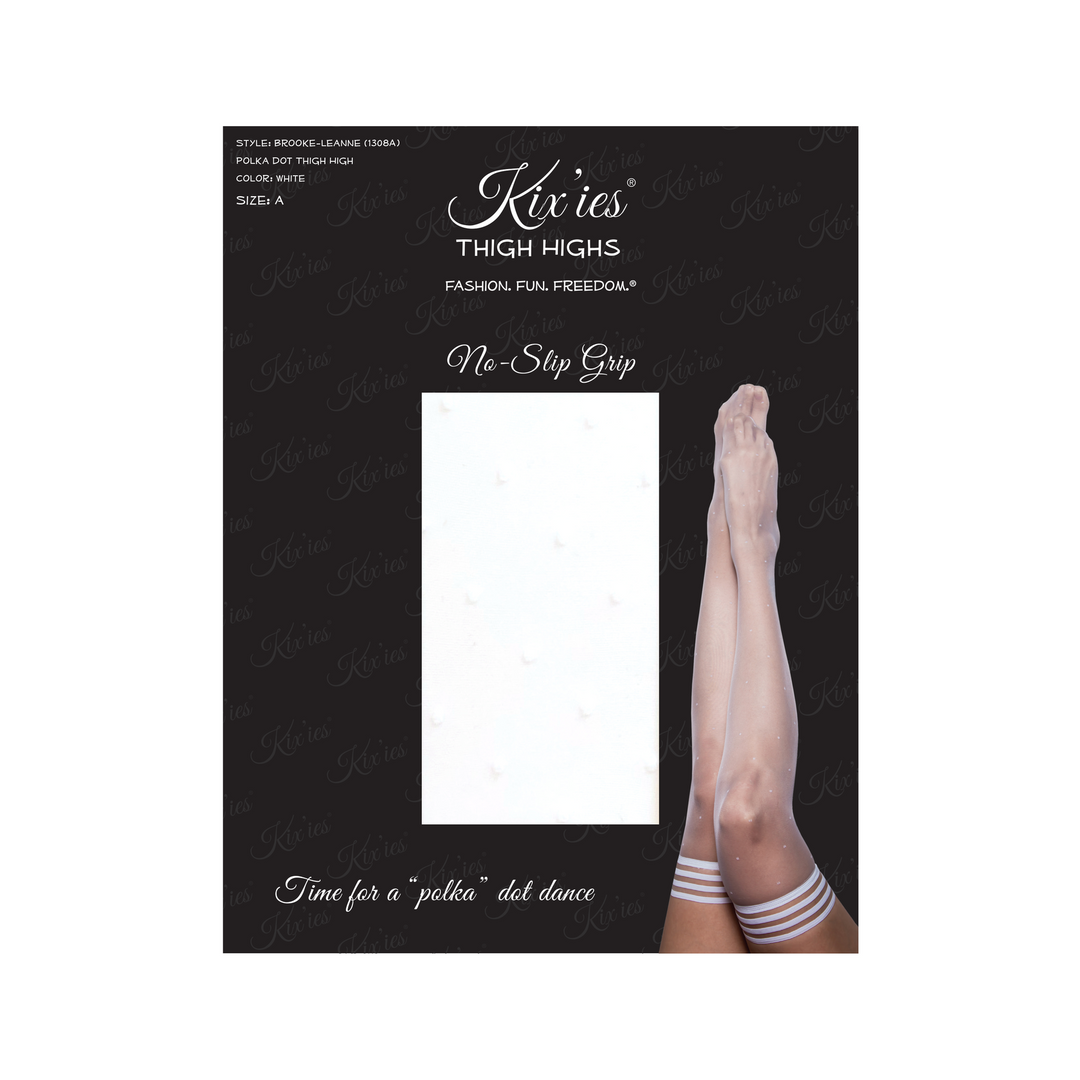 Brooke Leanne - Bas Cuisses - B - Blanc