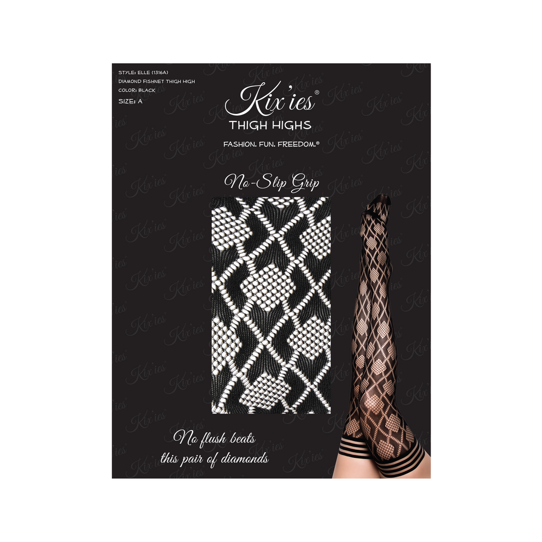 Elle - Thigh High - A - Noir