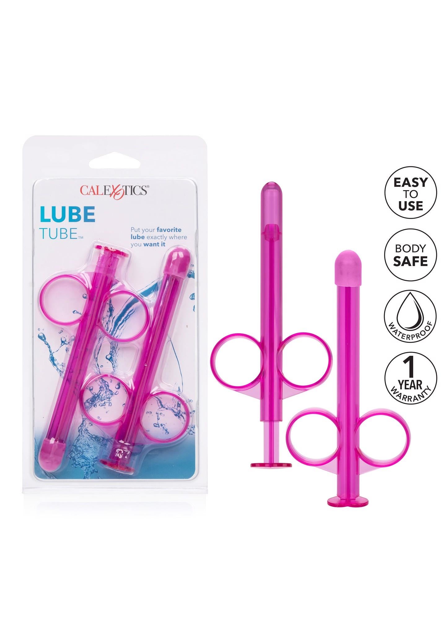 Lube Tube 2 Pcs Pink