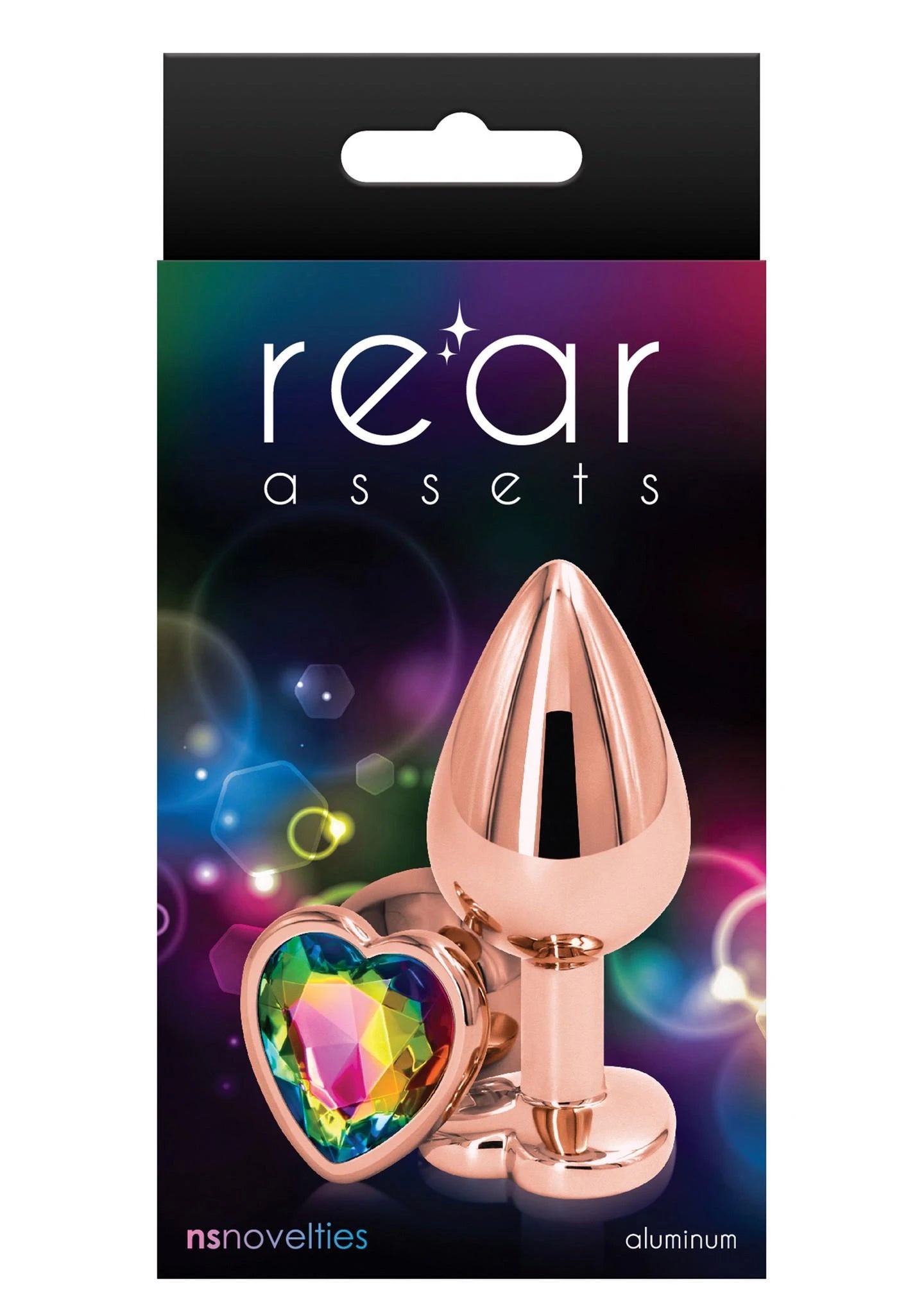 REAR ASSETS ROSE GOLD HEART M RAINBOW