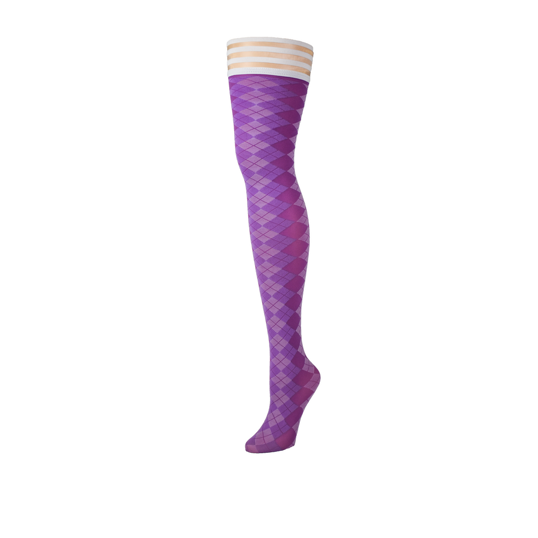 Par 4 - Thigh High - B - Violet