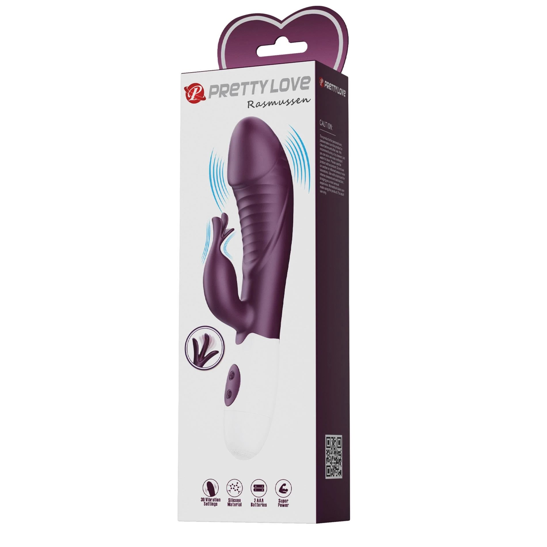 Pretty Love Rasmussen double vibromasseur