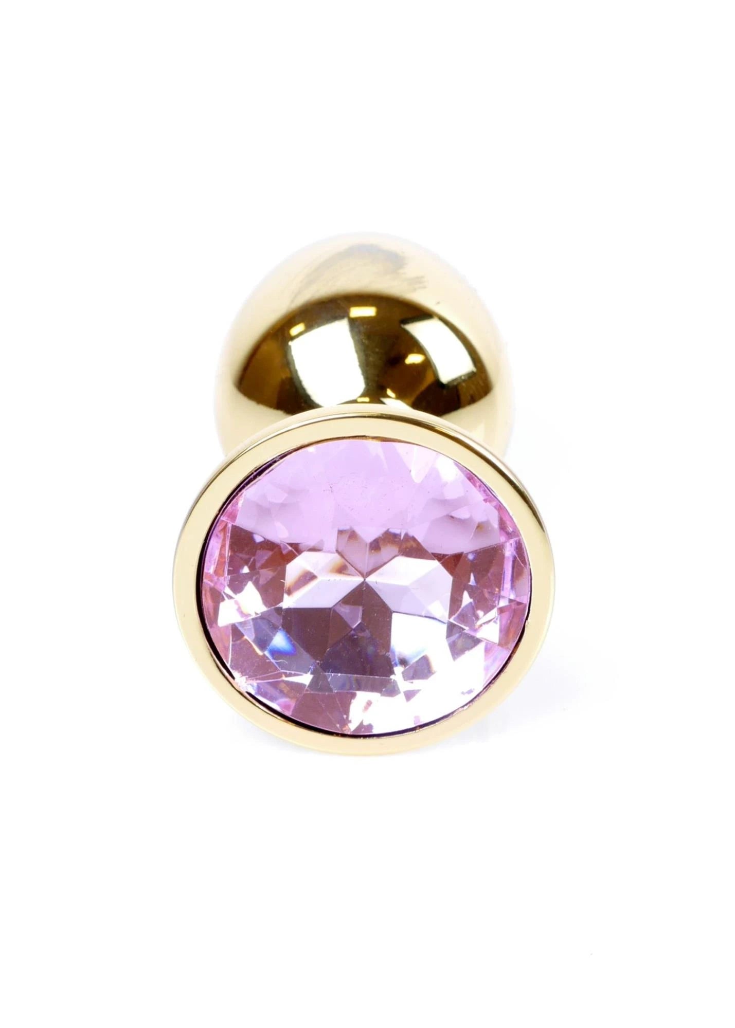 Plug-Bijoux Or PLUG- Rose
