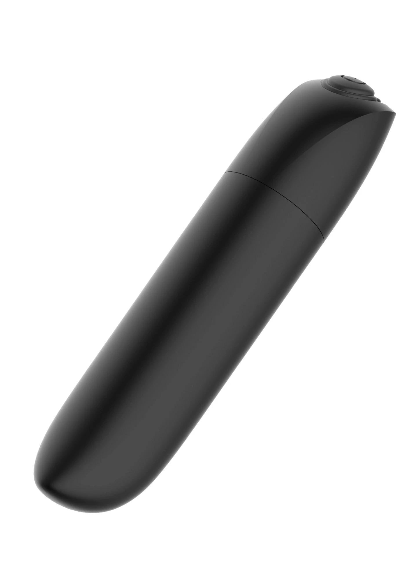 Stymulator - Vibrateur Gland Puissant Rechargeable USB 20 Fonctions - Noir mat