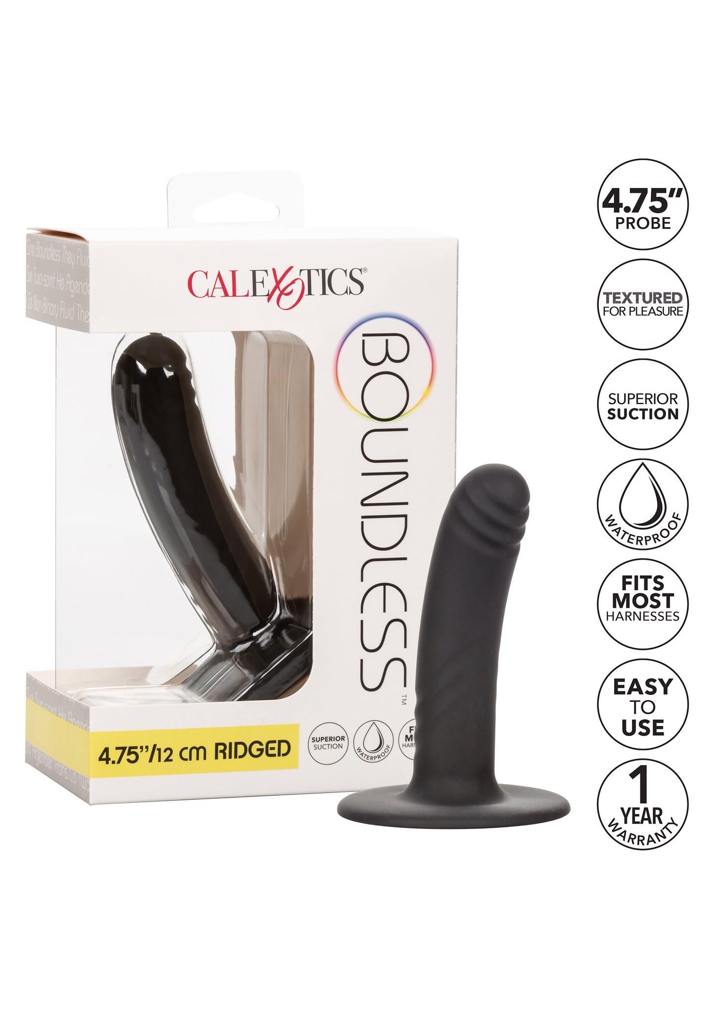 Boundless 4.75/12cm Noir strié