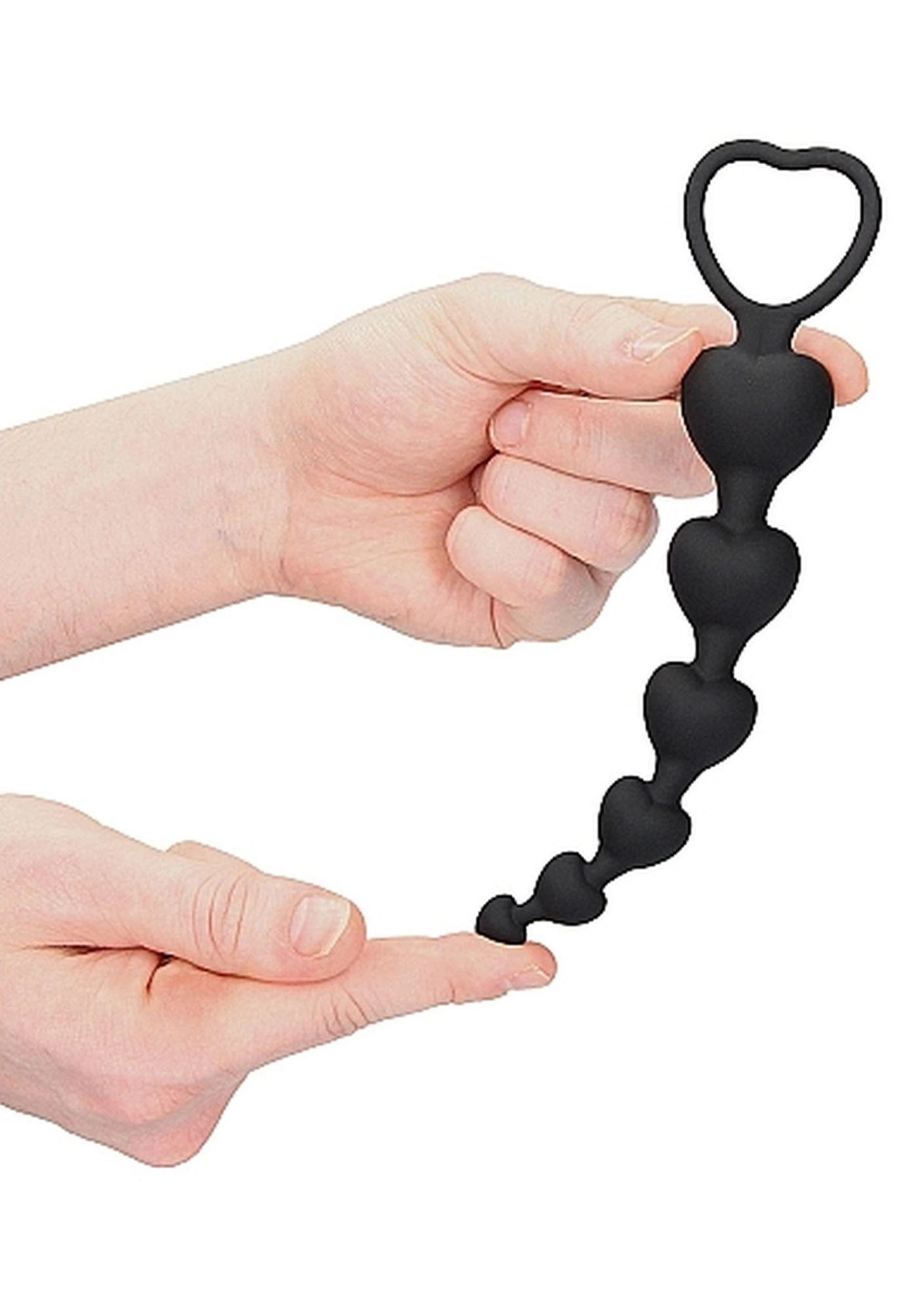 Anal Heart Beads