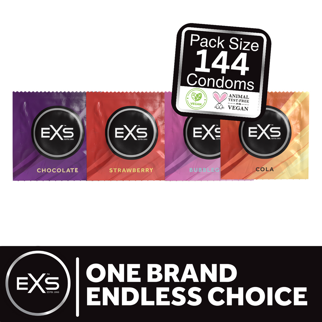 EXS Arômes Mixtes - Préservatifs - 144 Pièces