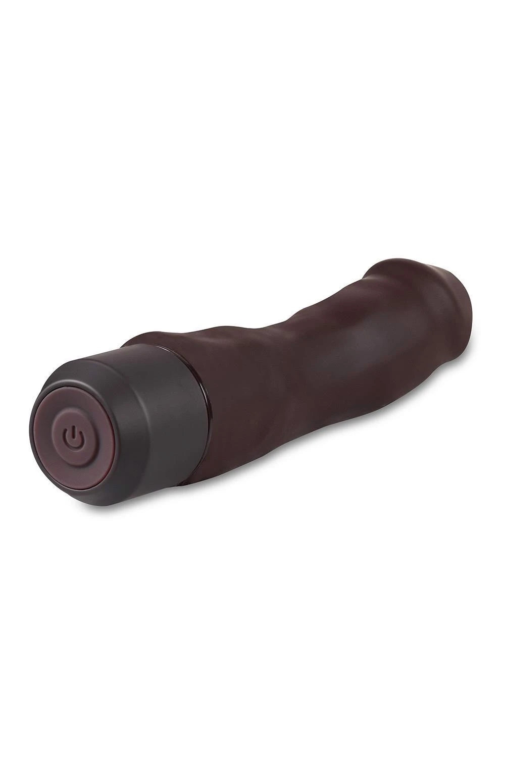 DR. SKIN SILICONE – DR. STEVE 7 INCH VIBRATING DILDO BROWN