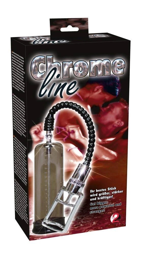 Pompe à pénis Chrome Line