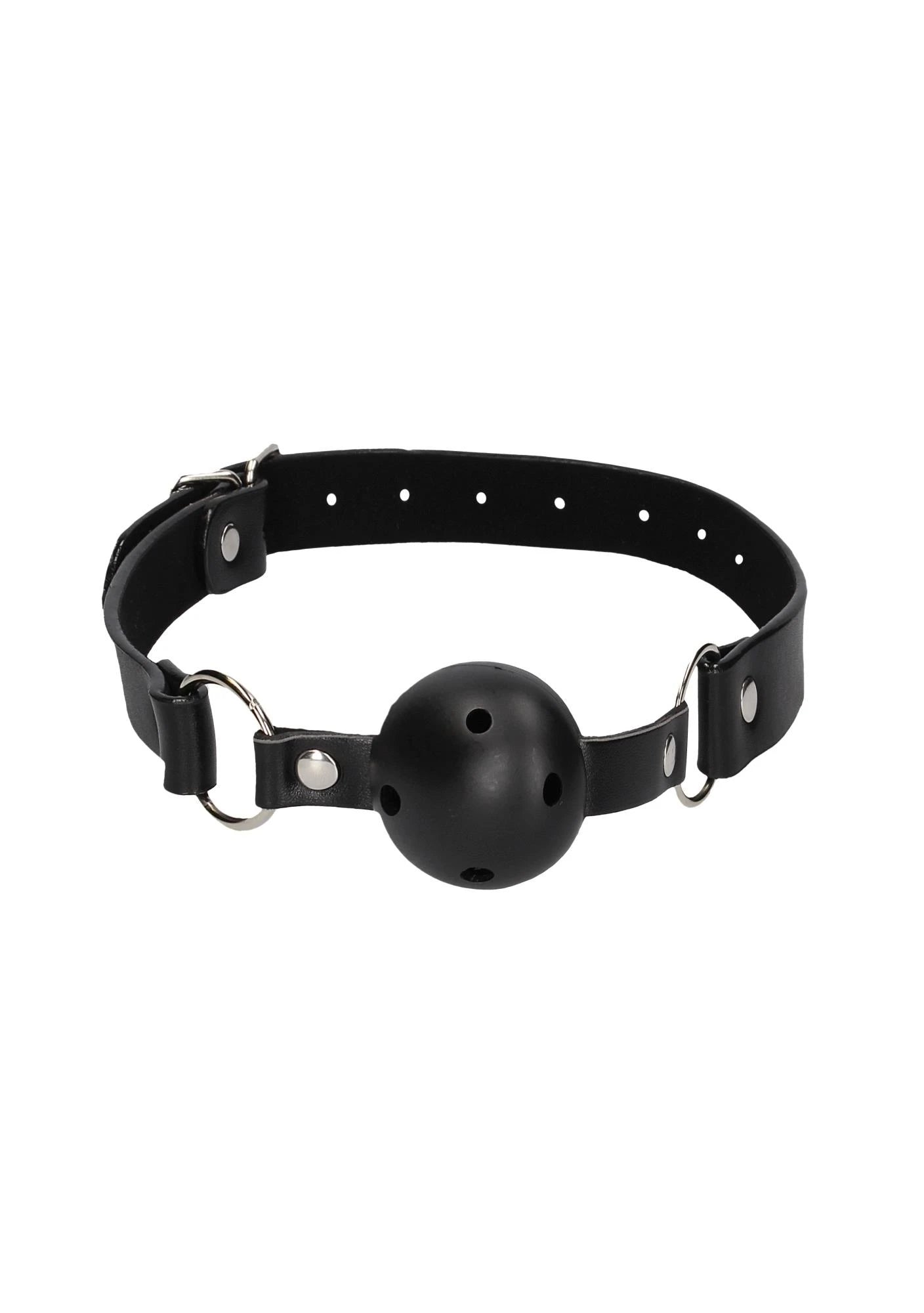 Breathable Ball Gag with Nipple Clamps