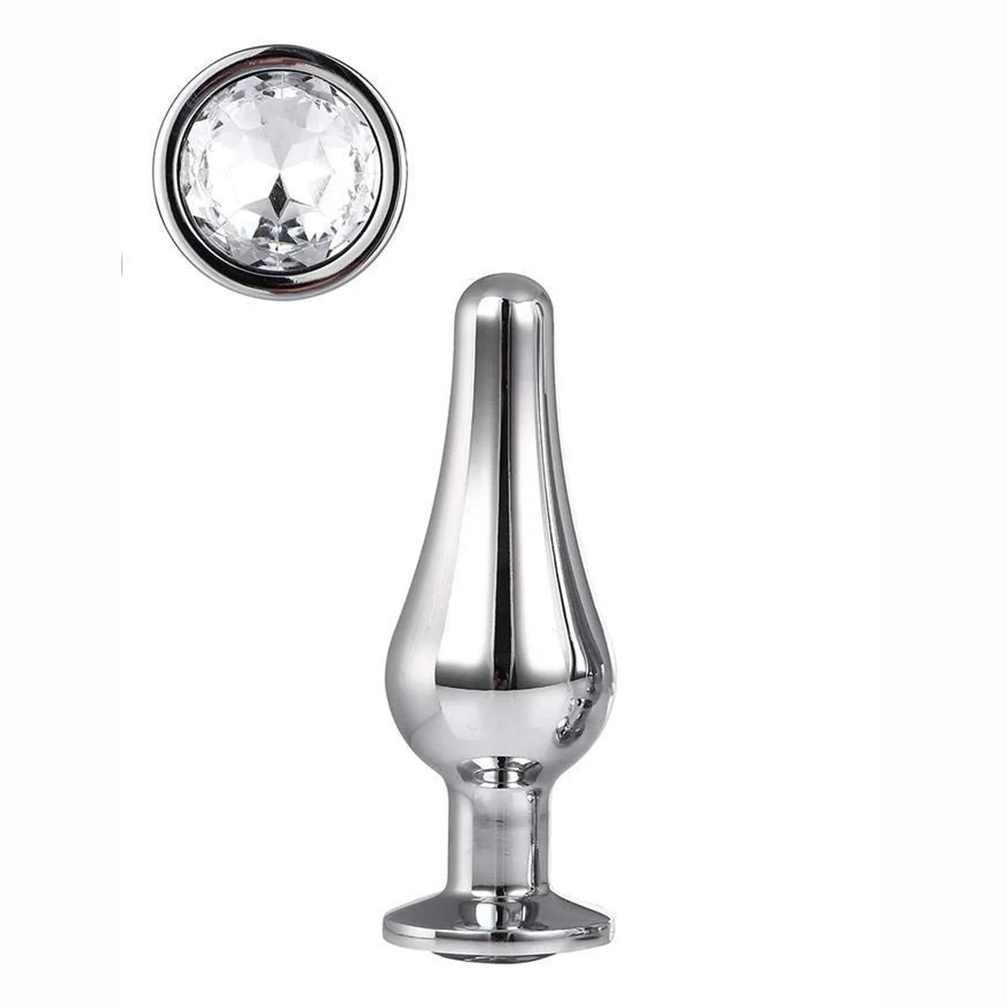 GLEAMING LOVE SILVER PLEASURE PLUG S