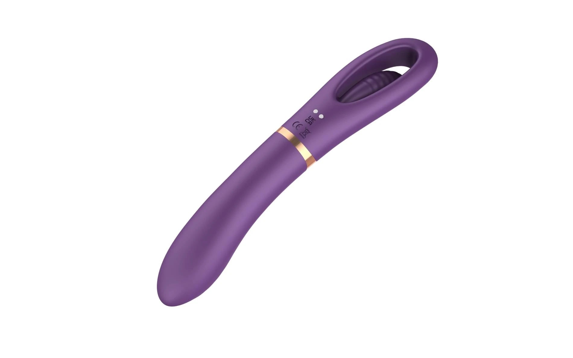 Vibrateur double G-spot à battement