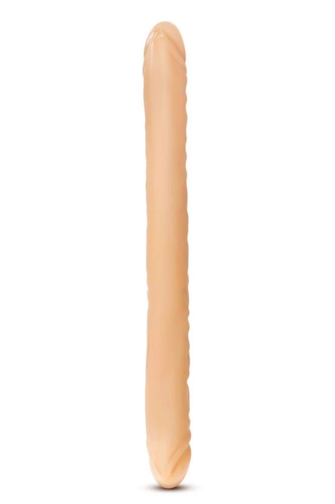 B YOURS 18INCH DOUBLE DILDO BEIGE