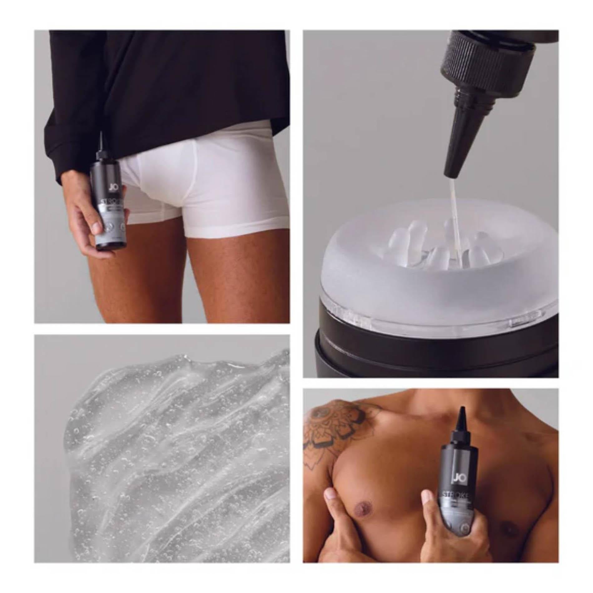 System JO - JO Stroker Lubricant 8oz / 240ml Black
