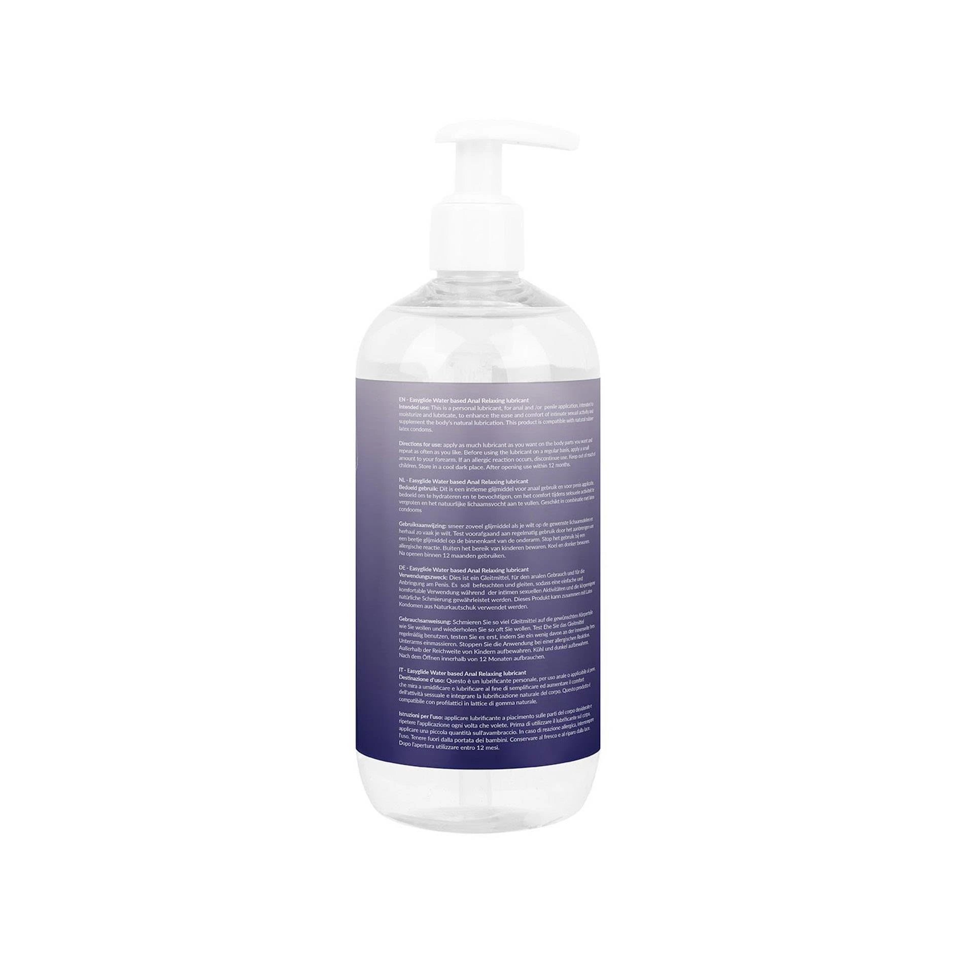 EasyGlide - Anal Relaxing Lubricant 500 ml