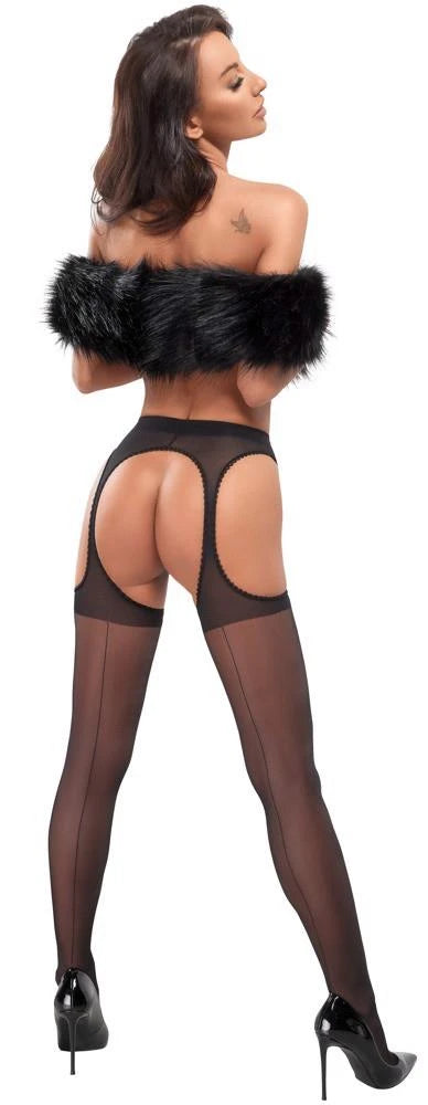 Bas autofixants noirs 5