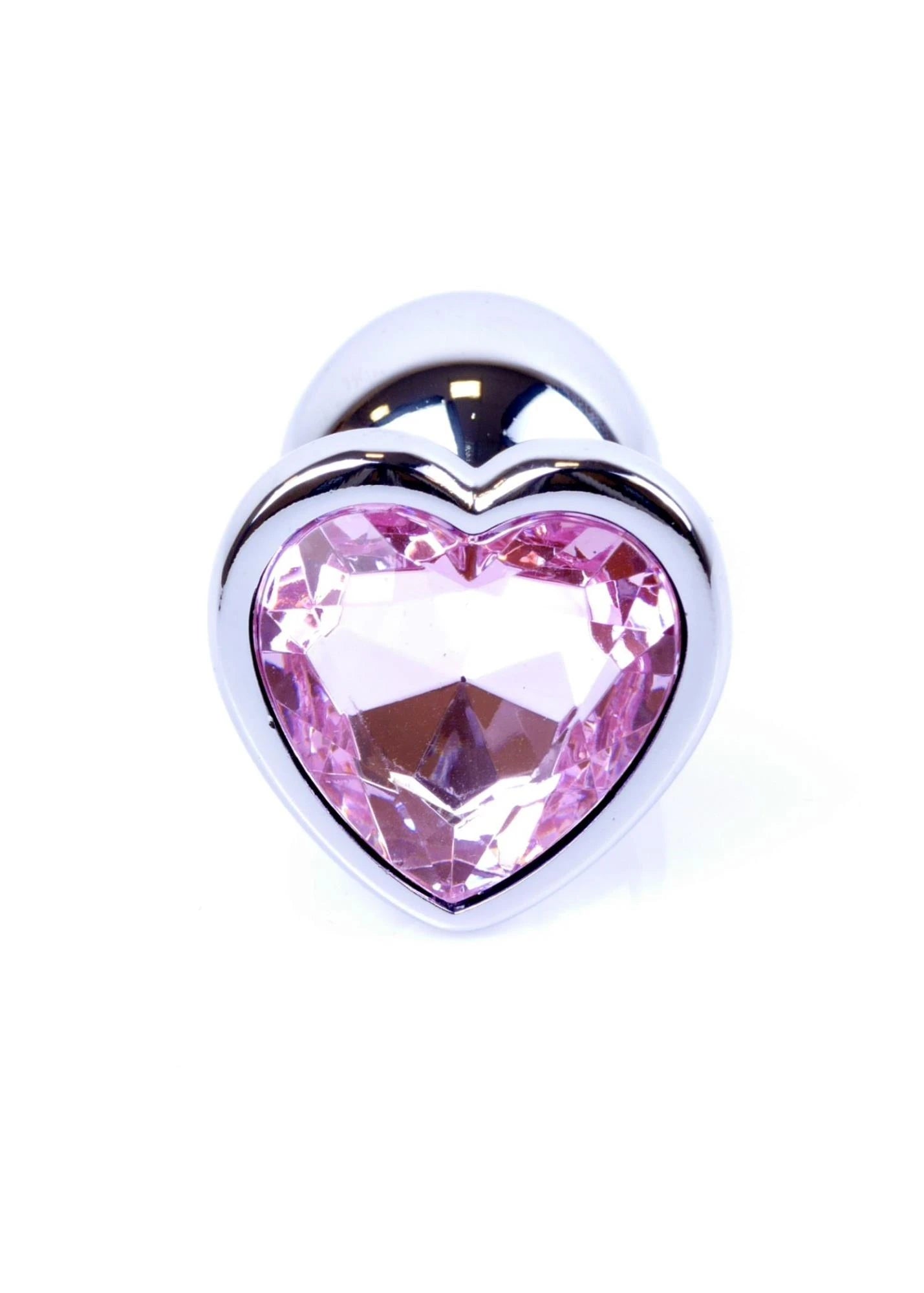 MyLove Toys - Bijoux Coeur PLUG Argent - Rose
