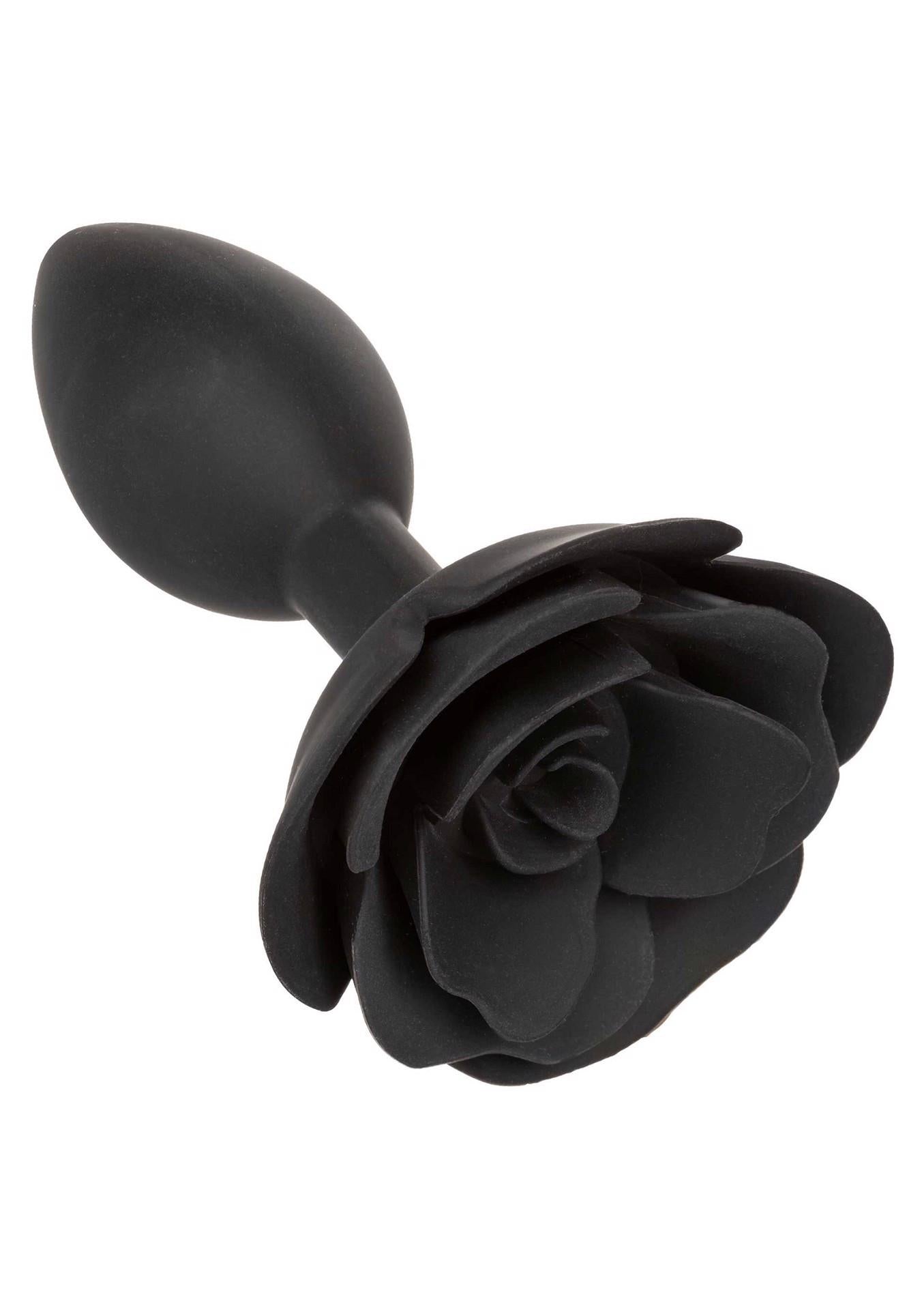 Grand plug anal rose noir