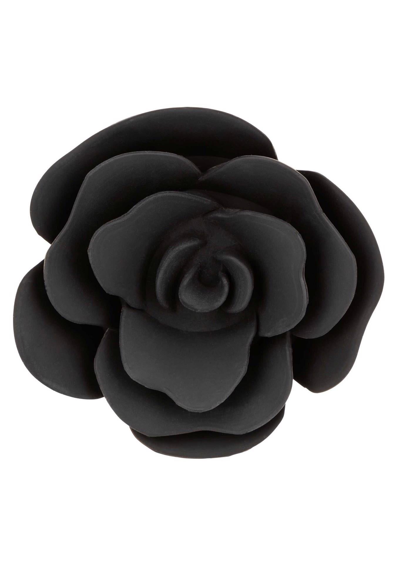 Grand plug anal rose noir