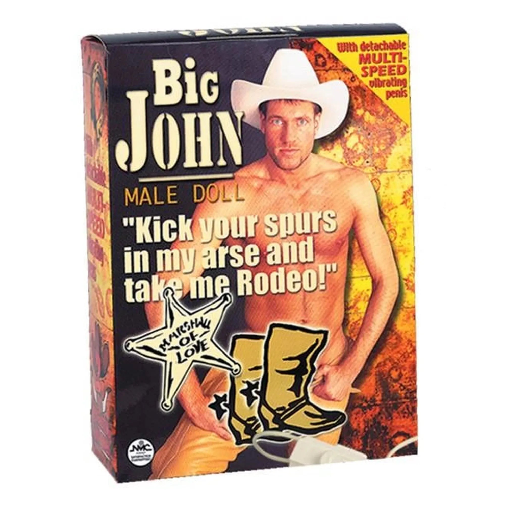 BIG JOHN PVC INFLATABLE DOLL WITH PENIS