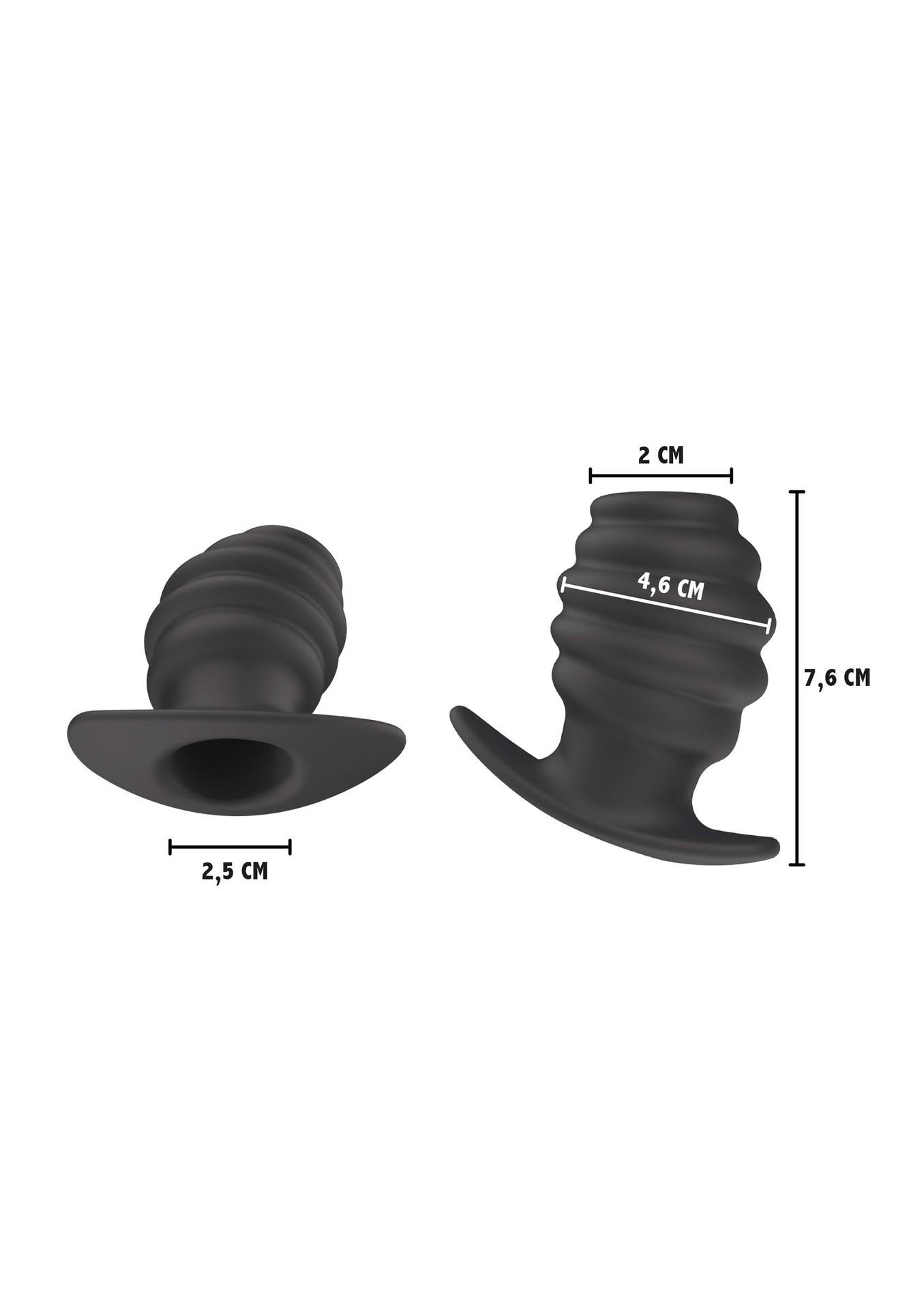 Intruder Open Plug S Black